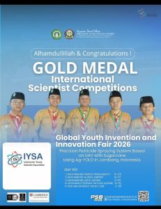 Prestasi Gemilang! Tim SMA Darul Ulum 2 Unggulan BPPT Raih Gold Medal di Ajang Internasional GYIIF 2026
