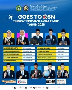 ALHAMDULILLAH… PERINGKAT 1 OSN TINGKAT KABUPATEN JOMBANG 2026