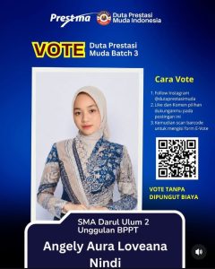 DUKUNG DAN VOTE SISWI TERBAIK KEBANGGAAN SMA Darul Ulum 2 Unggulan BPPT!