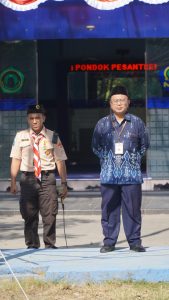 Penerimaan Tamu Ambalan Prasmanta SMA Darul Ulum 2 Unggulan BPPT Tanamkan Kemandirian dan Jiwa Kepramukaan